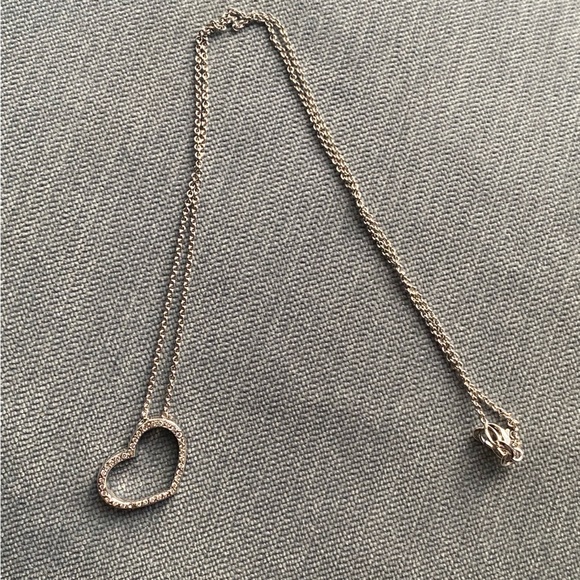 Diamond Heart Necklace - Picture 2 of 4